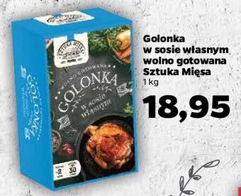 Netto Golonka w sosie własnym wolno gotowana sztuka mięsa netto oferta