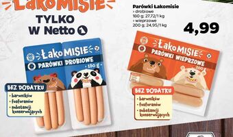 Netto Parówki wieprzowe łakomisie oferta