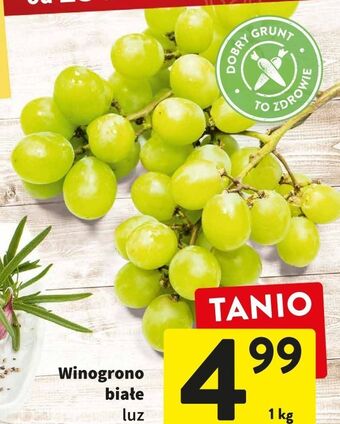Intermarche Winogrona białe oferta
