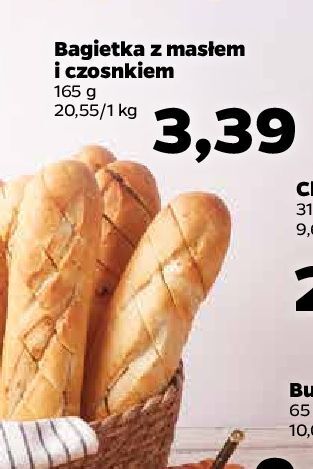 Netto Bagietka z masłem czosnkowym oferta