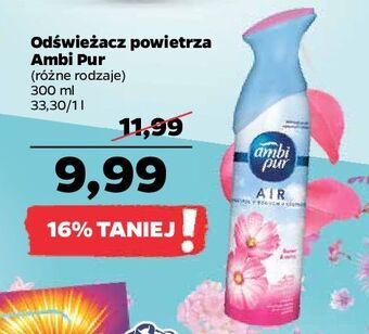 Netto Odświeżacz powietrza flowers & spring ambi pur oferta
