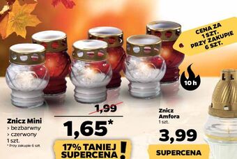 Netto Znicz mini 10 h czerwony oferta