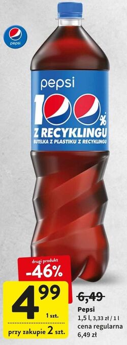 Intermarche Napój pepsi oferta