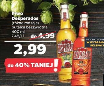Netto Piwo desperados red oferta