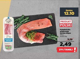 Netto Polędwiczka wieprzowa sztuka mięsa oferta