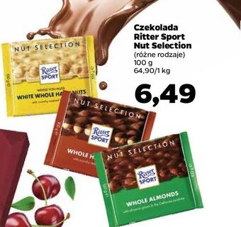 Netto Czekolada mleczna z orzechami ritter sport oferta