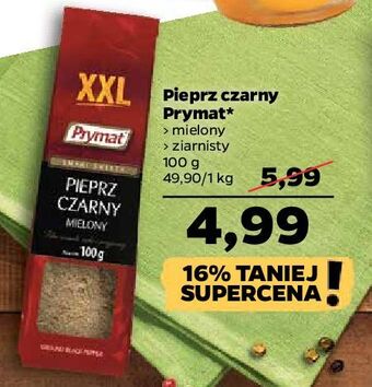 Netto Pieprz czarny mielony prymat oferta