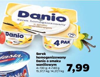 Netto Serek wanilia danone danio oferta