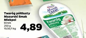 Netto Twaróg półtłusty mazurski smak oferta