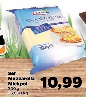 Netto Ser mozzarella - kostka mlekpol oferta