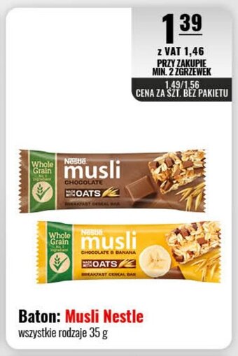 Eurocash Nestle baton musli oferta