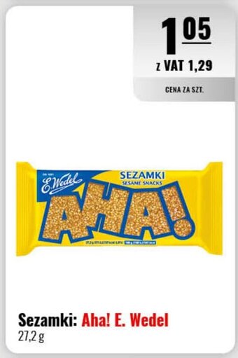 Eurocash E. Wedel sezamki aha! oferta