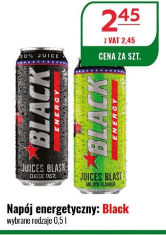 Eurocash Black napój energetyczny oferta