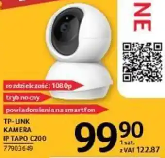 Selgros Tp-Link kamera IP TAPO C200 1920x1080 tryb nocny oferta