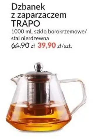 Agata Meble Dzbanek z zaparzaczem TRAPO 1000ml oferta