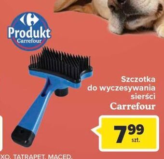 Carrefour Szczotka do wyczesywania sierści carrefour oferta
