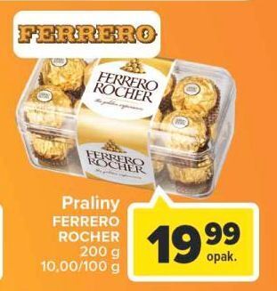 Carrefour Bombonierka ferrero rocher oferta