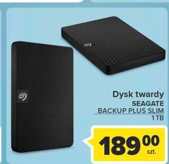 Carrefour Dysk 2.5" backup plus slim 1 tb seagate oferta