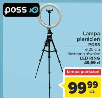 Carrefour Lampa pierścieniowa 20 cm poss oferta