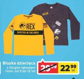 Carrefour Bluzka dziecięca z długim rękawem oferta