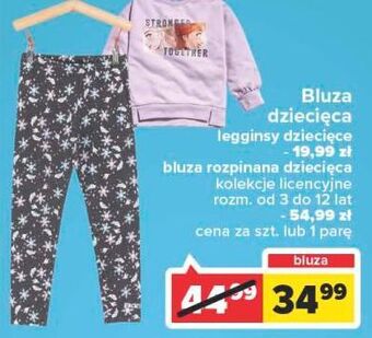 Carrefour Legginsy dziecięce oferta