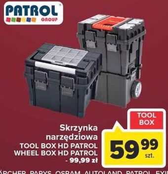 Carrefour Skrzynka narzędziowa wheelbox hd patrol group oferta