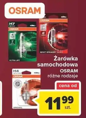 Carrefour Żarówka samochodowa ultra life h7 osram oferta