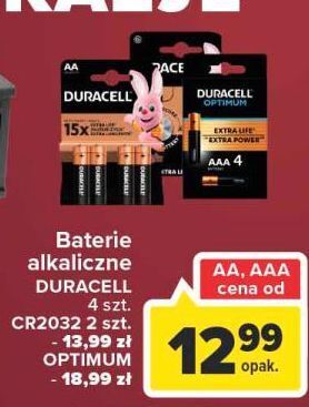 Carrefour Baterie aaa duracell optimum oferta