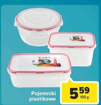 Carrefour Pojemniki plastikowe oferta