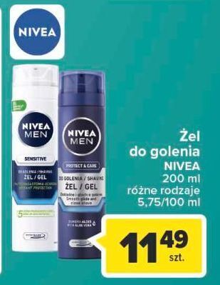 Carrefour Żel do golenia nivea men protect & care oferta