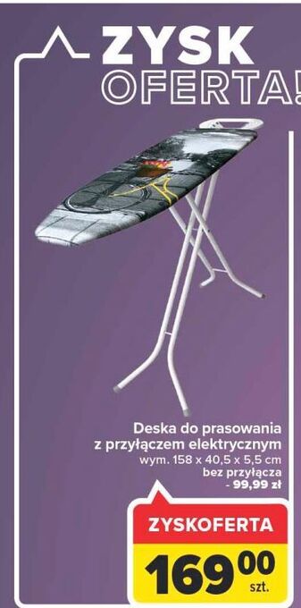 Carrefour Deska do prasowania oferta
