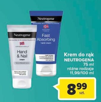 Carrefour Krem do rąk szybko wchłaniający się neutrogena formuła norweska oferta
