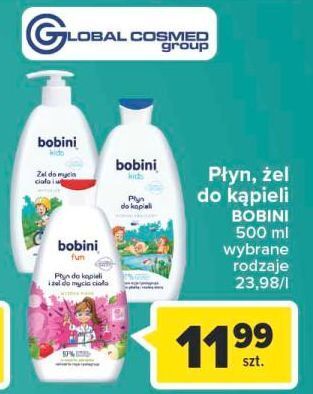 Carrefour Żel do mycia ciała i włosów hipoalergiczny bobini kids oferta
