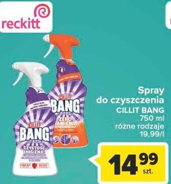 Płyn czystość i higiena cillit bang