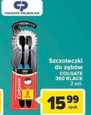 Carrefour Szczoteczka do zębów charcoal gold colgate 360 oferta