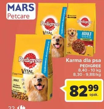 Carrefour Karma dla psa drób-warzywa pedigree vital oferta