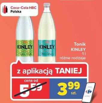 Carrefour Napój bitter lemon kinley oferta
