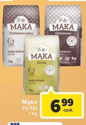 Carrefour Mąka orkiszowa jasna to ta! oferta