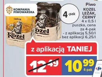 Carrefour Piwo kozel lezak oferta