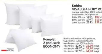 Agata Meble Komplet 2 poduszek ECONOMY 70x80cm oferta