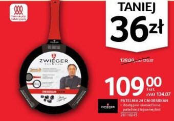 Selgros Zwieger patelnia 24 cm obsidian oferta