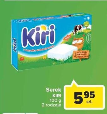 Carrefour Serek śmietankowy kiri oferta