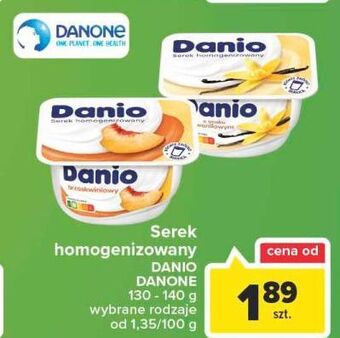 Carrefour Serek wanilia danone danio oferta