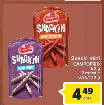 Carrefour Fuet mini campofrio oferta