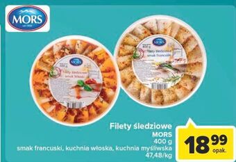 Filety śledziowe francuskie mors ryby