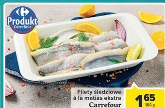 Carrefour Filety śledziowe a'la matjas carrefour oferta