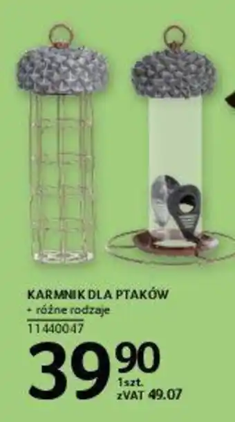 Selgros Karmnik dla ptaków oferta