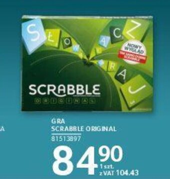 Selgros Gra scrabble original oferta