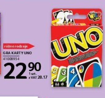 Selgros Gra karty uno oferta