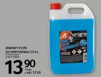 Selgros Zimowy płyn do spryskiwaczy 4l oferta